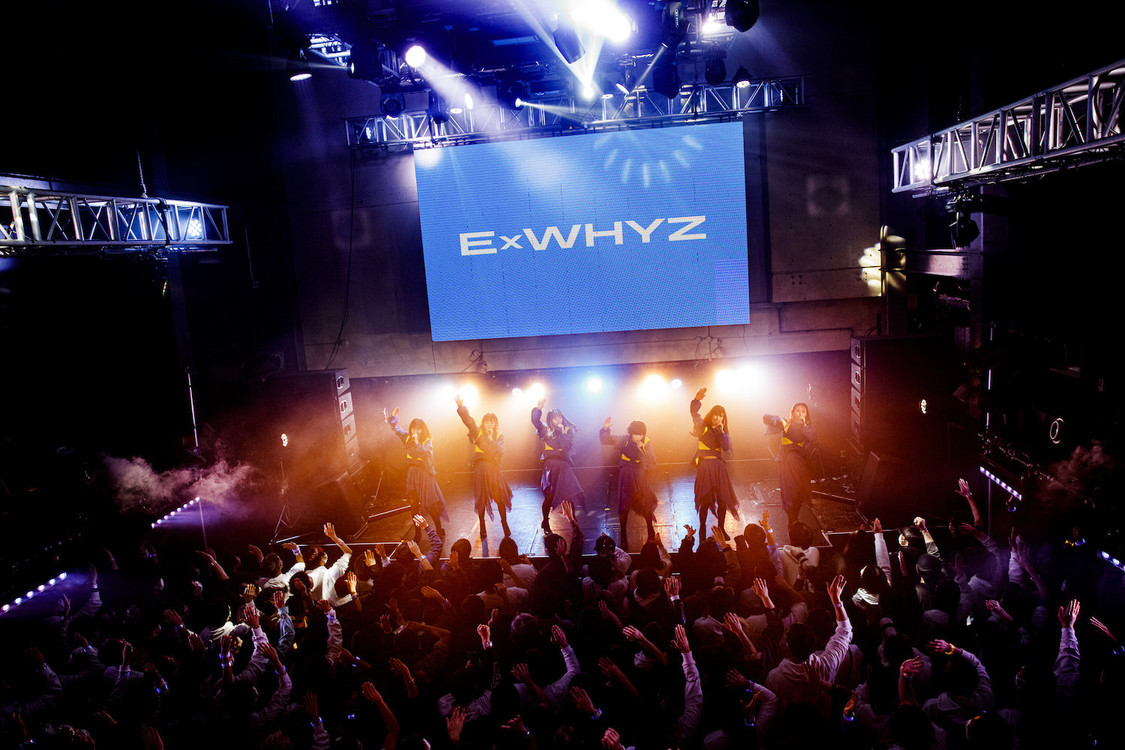 ExWHYZ＜『xYZ [hYPER EDITION]』リリースパーティ＞WOMBLIVE（2023年3月4日／撮影：外林健太）