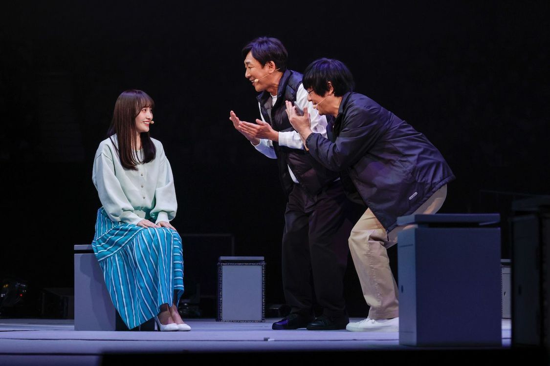 ＜東京03 FROLIC A HOLIC feat.Creepy Nuts in 日本武道館 なんと括っていいか、まだ分からない＞日本武道館（2023年3月4日、5日）（©️川田洋司、加藤千絵）