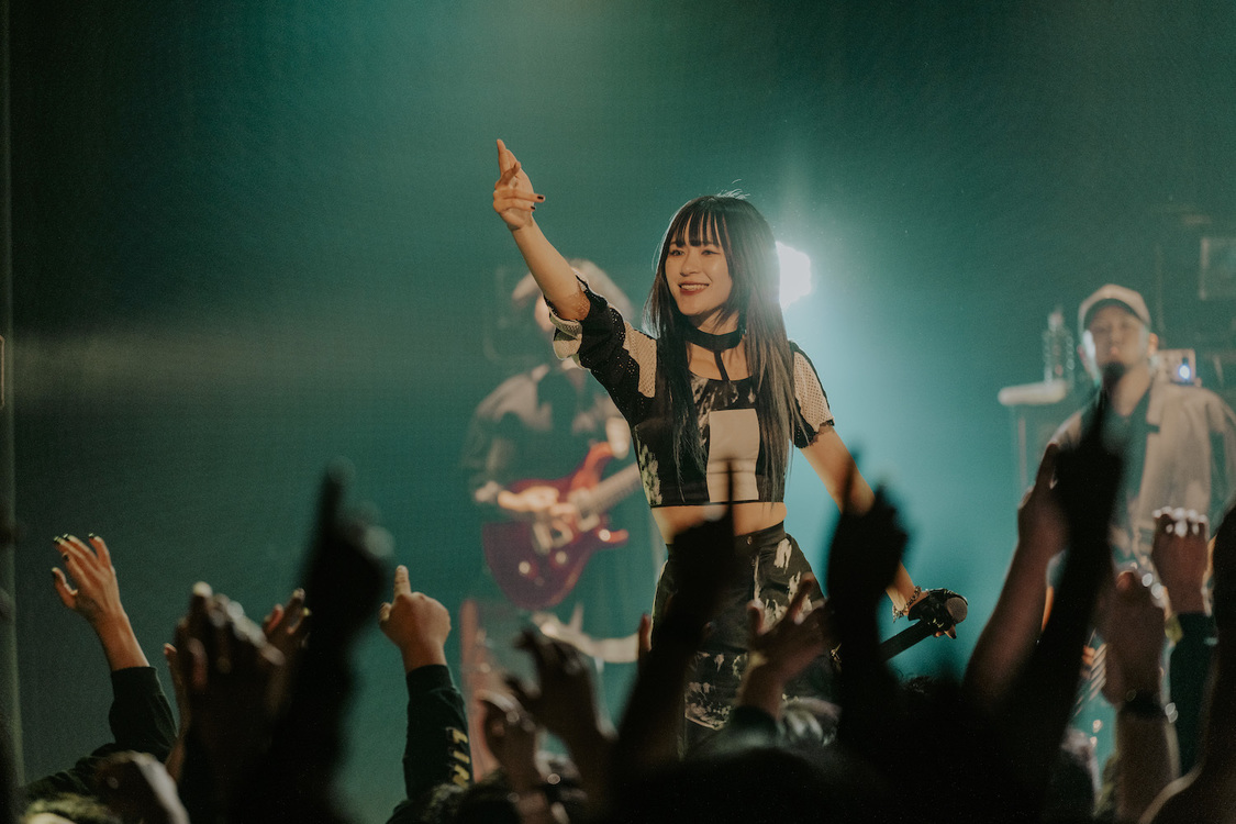 有馬えみり（PassCode）撮影：Shingo Tamai