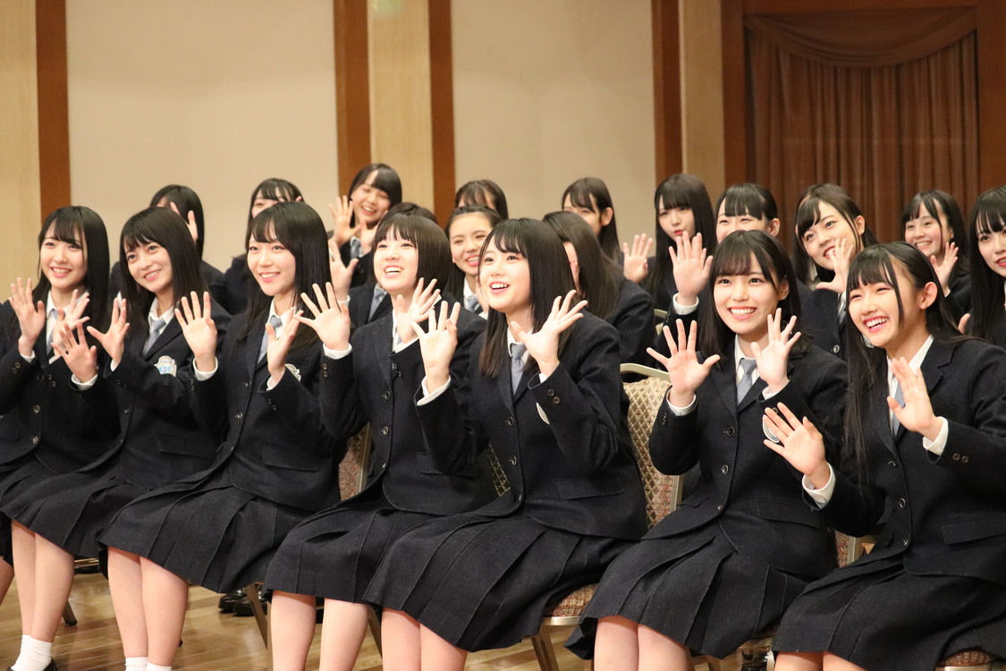 『STU48 イ申テレビ』発表時 ©東北新社