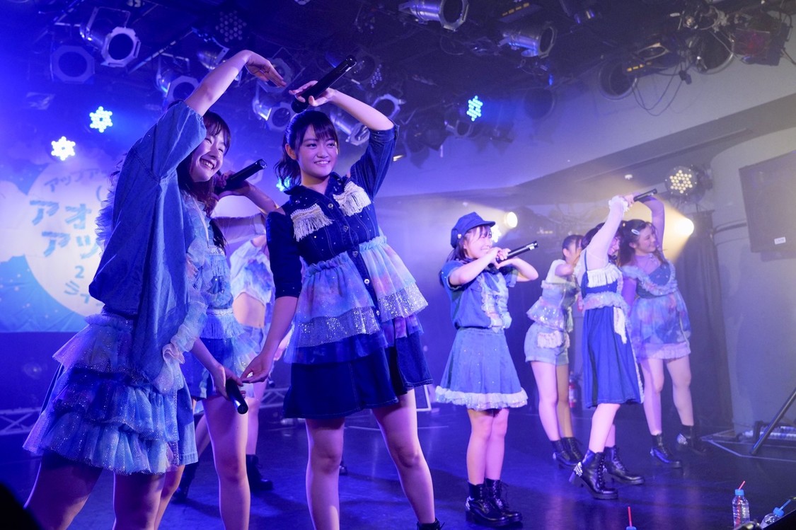 ＜アップアップガールズ(２) ライブツアー2019 アオイハル アツイナツ＞