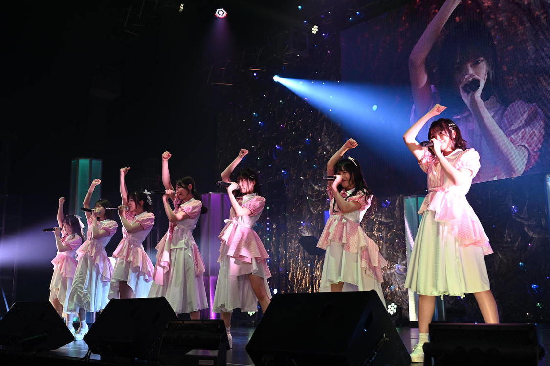 Peel the Apple＜NIG FES 2023＞TOKYO DOME CITY HALL（2023年3⽉23⽇／©︎NEXT IDOL GRANDPRIX 実行委員会）