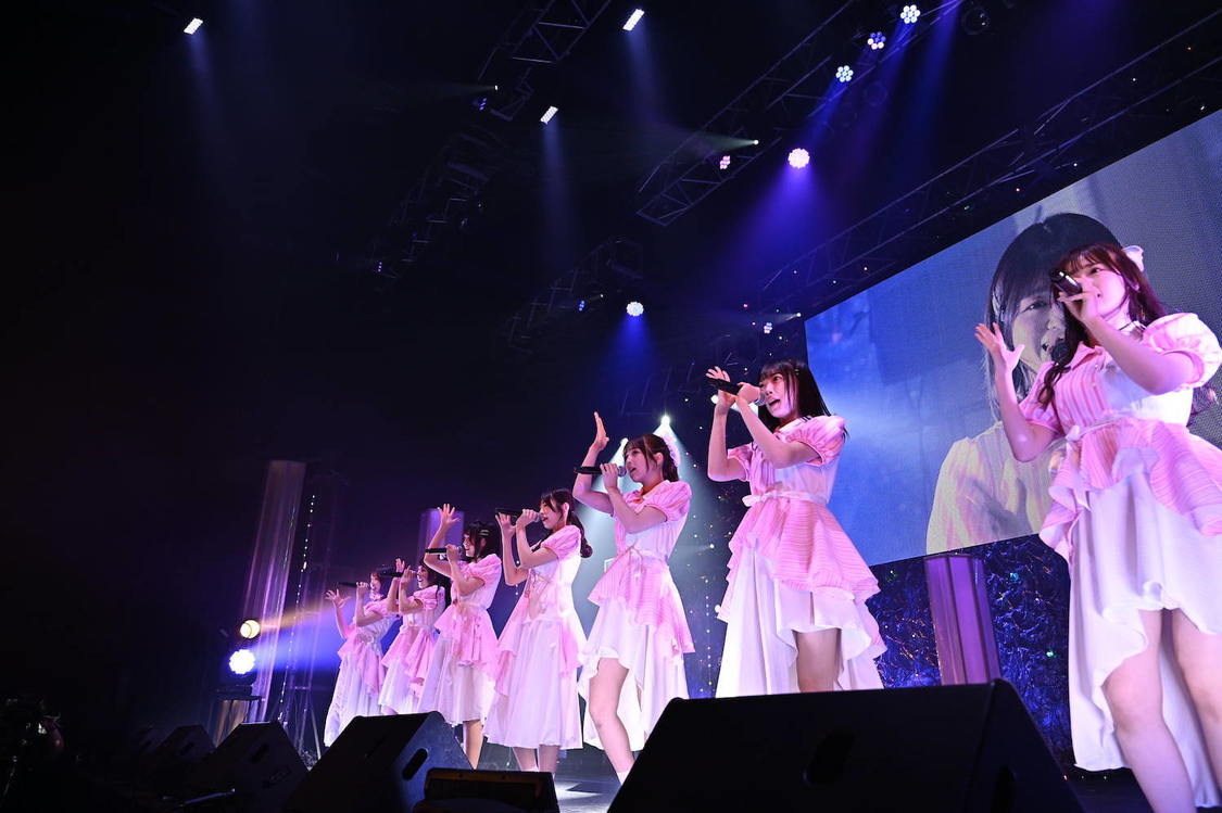 Peel the Apple＜NIG FES 2023＞TOKYO DOME CITY HALL（2023年3⽉23⽇／©︎NEXT IDOL GRANDPRIX 実行委員会）