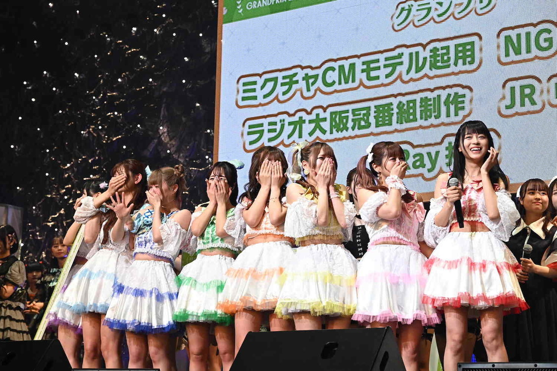 授賞式＜NIG FES 2023＞TOKYO DOME CITY HALL（2023年3⽉23⽇／©︎NEXT IDOL GRANDPRIX 実行委員会）