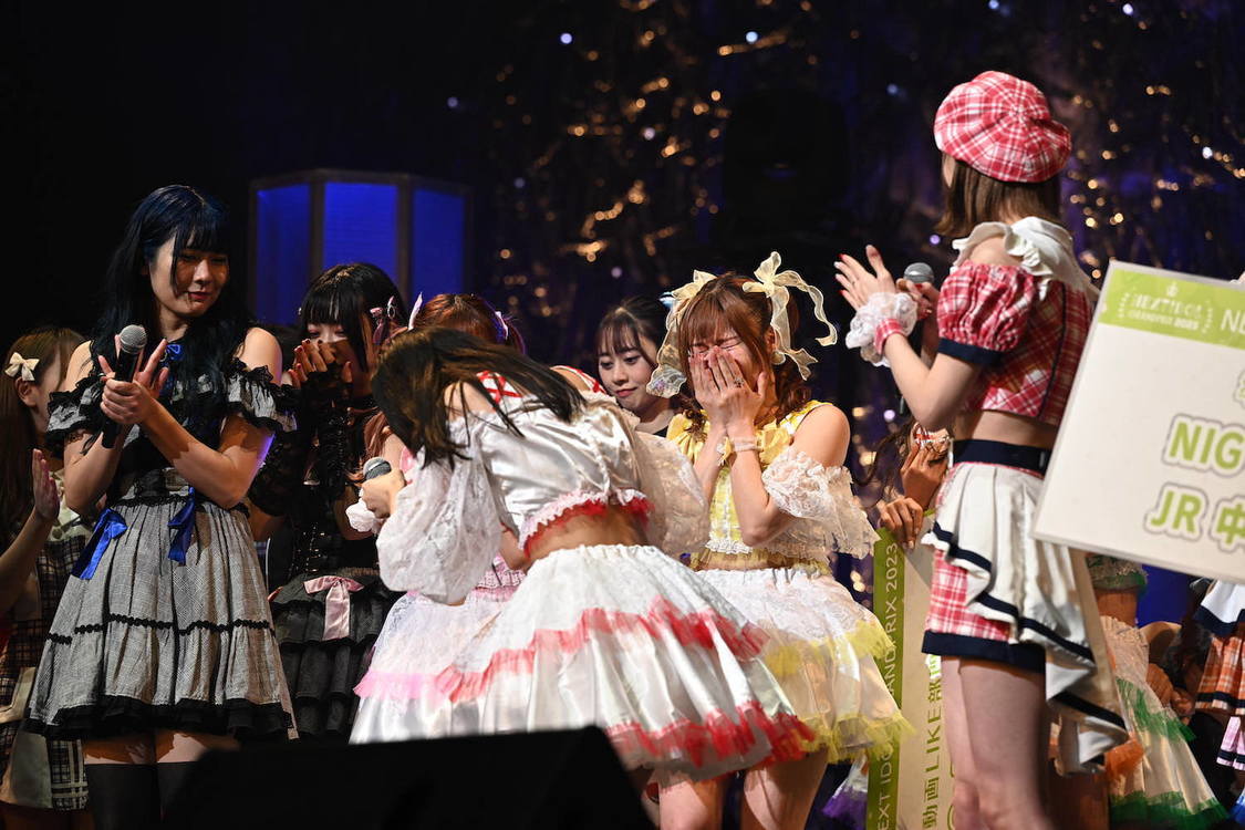 授賞式＜NIG FES 2023＞TOKYO DOME CITY HALL（2023年3⽉23⽇／©︎NEXT IDOL GRANDPRIX 実行委員会）
