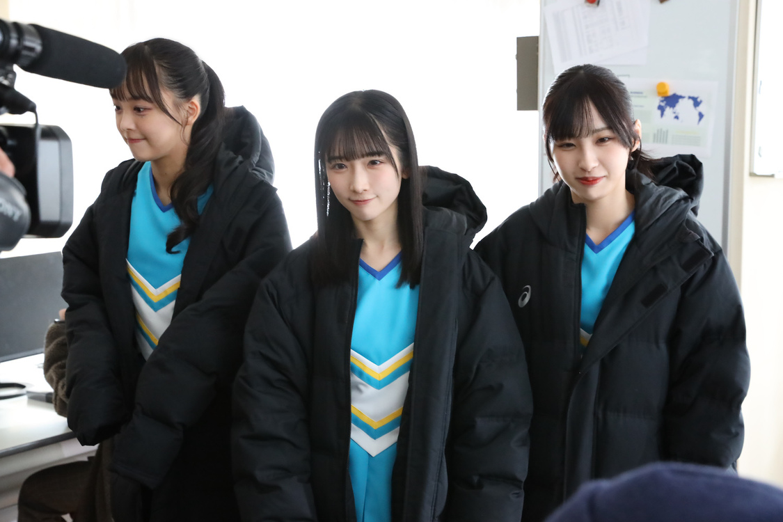 『アイスボックス』Web-CM「フレフレ全力！アイスボックス応援部」オフショット