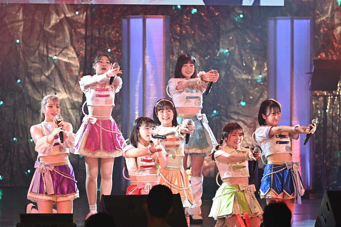 アップアップガールズ（２）＜NIG FES 2023＞TOKYO DOME CITY HALL（2023年3⽉24⽇／©︎NEXT IDOL GRANDPRIX 実行委員会）