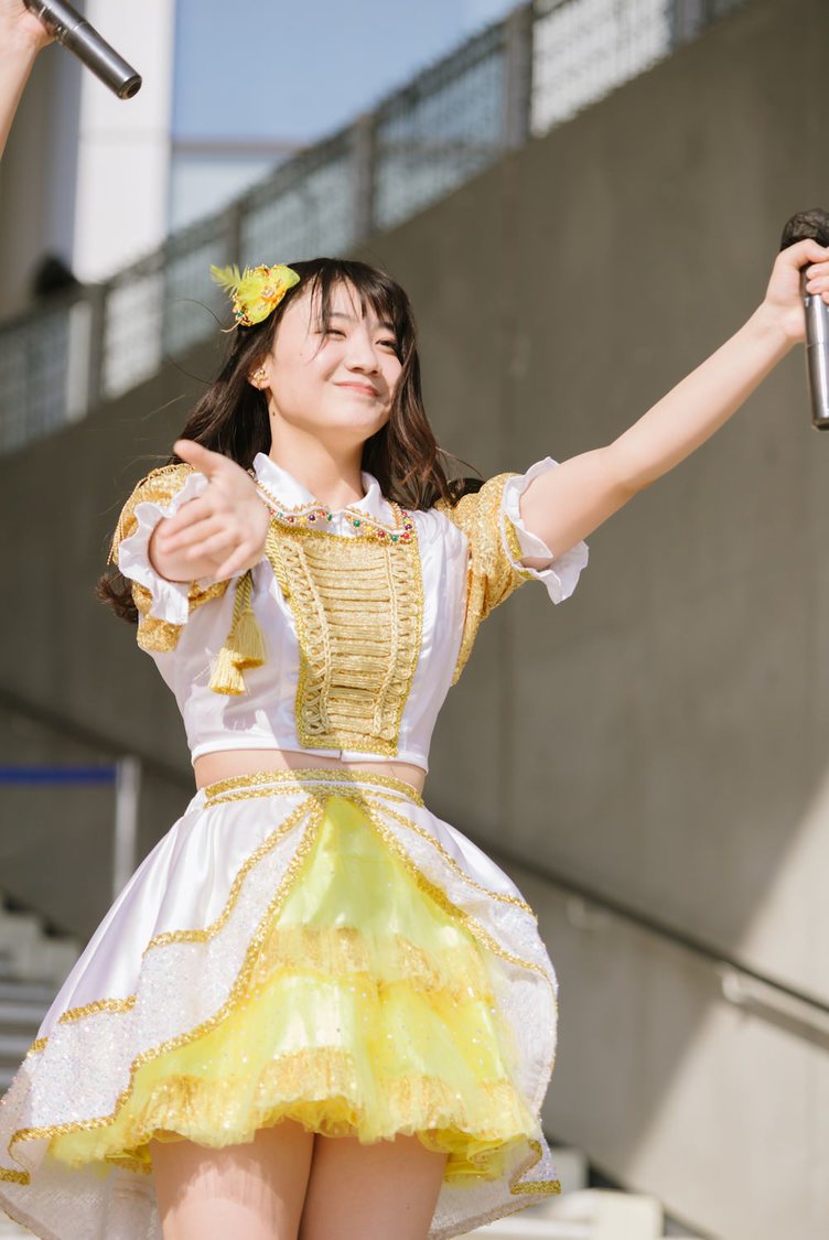 黒田れい＜ニューシングル「FANTASTIC WORLD」発売記念ミニライブ＞ダイバーシティ東京プラザ フェスティバル広場（2023年4月1日）