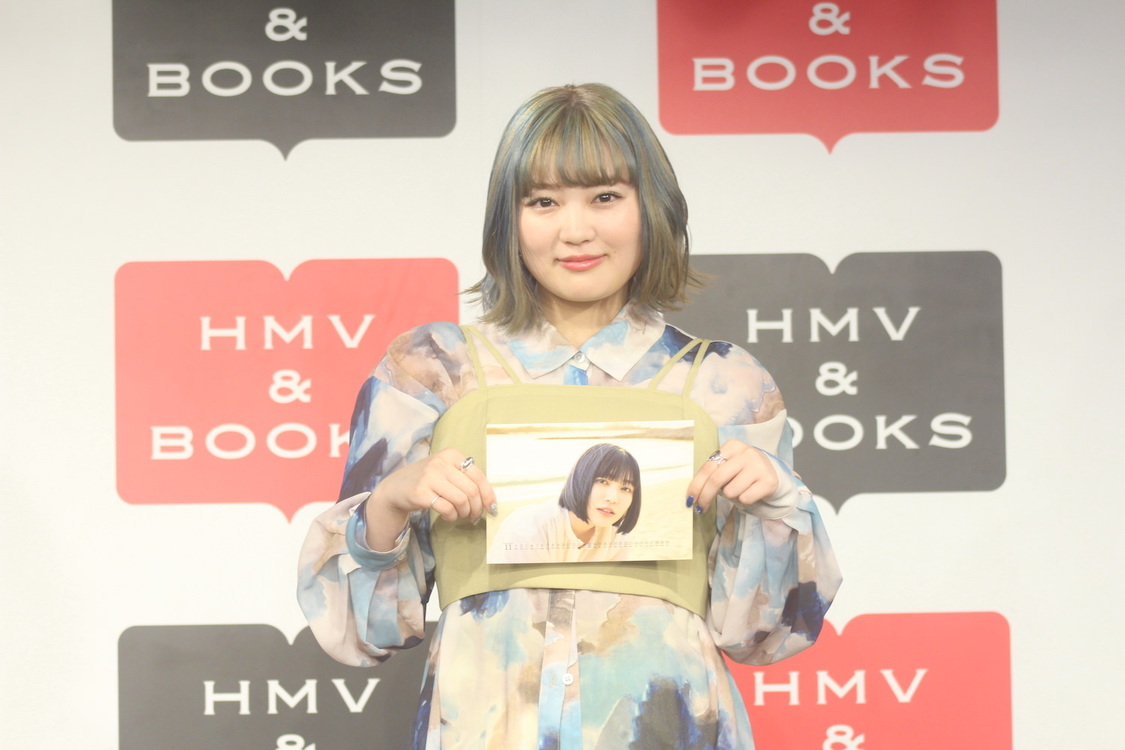 ＜『柏木ひなたカレンダー2022.4-2023.3』発売記念イベント＞ HMV&BOOKS SHIBUYA（2023年4月2日／©SDP）