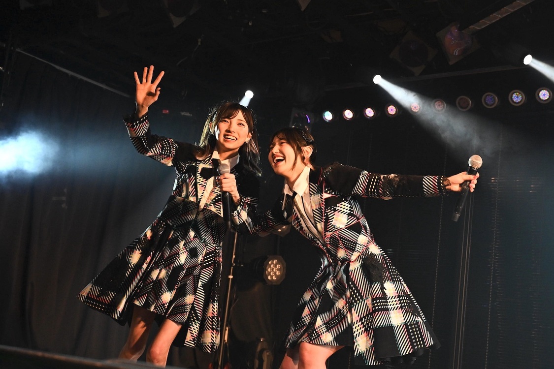 ＜AKB48 岡田奈々卒業公演＞AKB48劇場（2023年4月2日／ⒸAKB48）