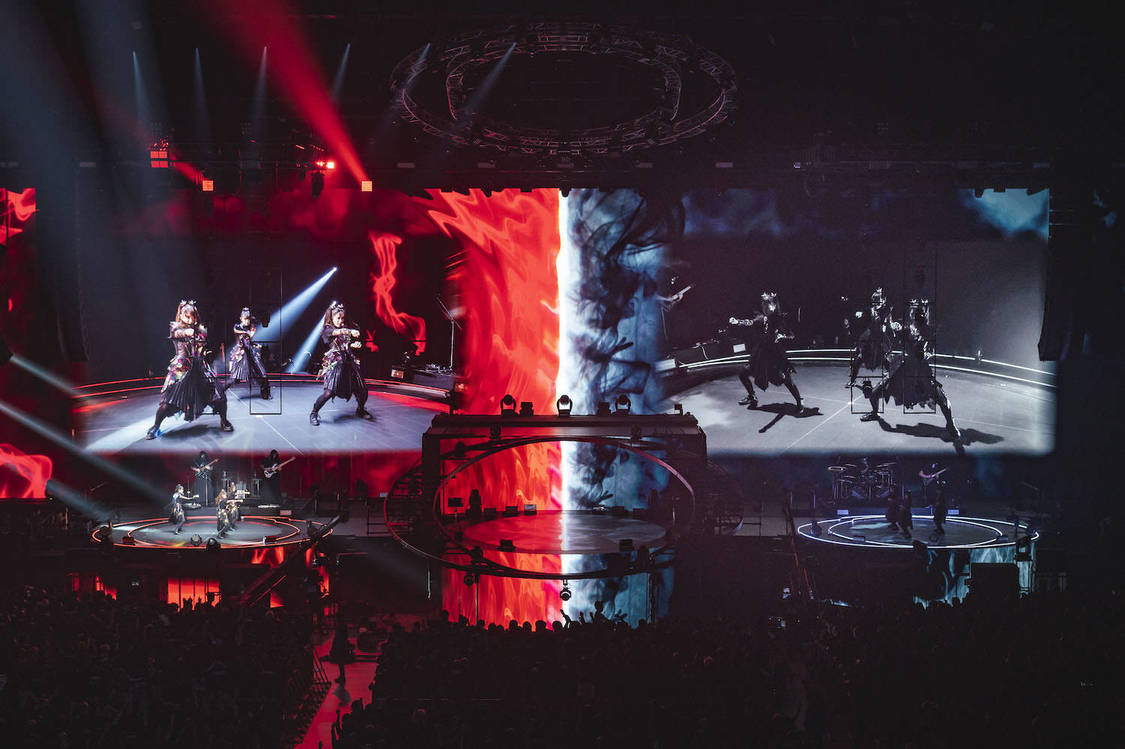 ＜BABYMETAL BEGINS - THE OTHER ONE -＞ぴあアリーナMM（2023年4月2日／撮影：Takeshi Yao）