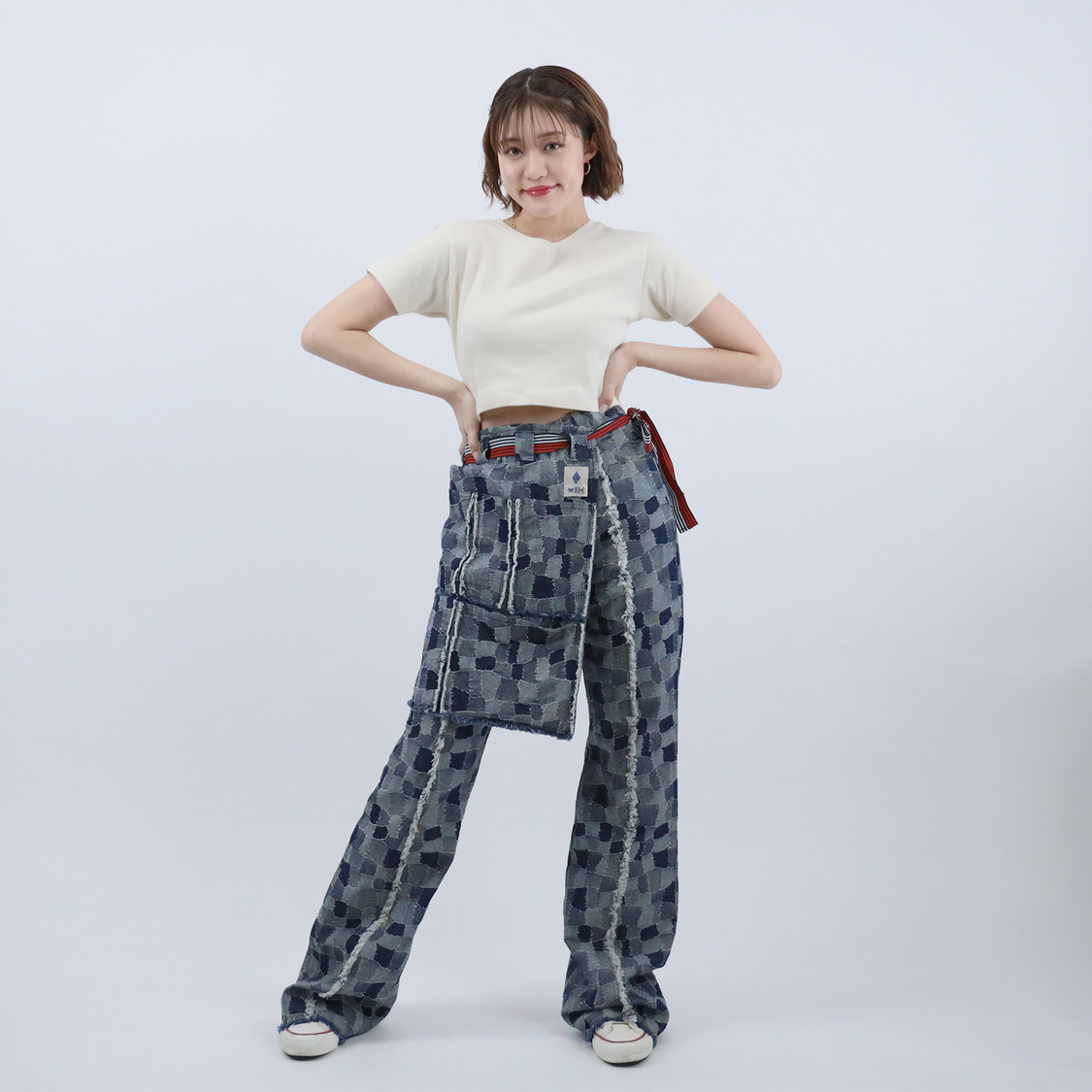 デニムエプロン