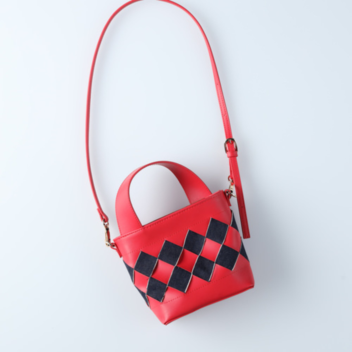 アップルレザーバッグ