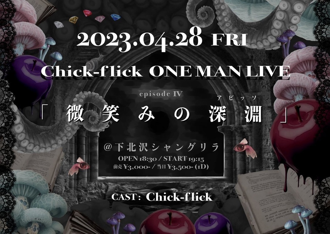 ＜Chick-flick ONEMAN LIVE episodeⅣ「微笑みの深淵」＞