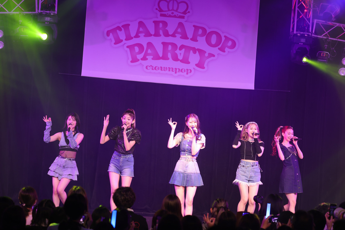 CROWN POP＜TIARA POP PARTY Season1＞新宿ReNY（2023年4月23日）