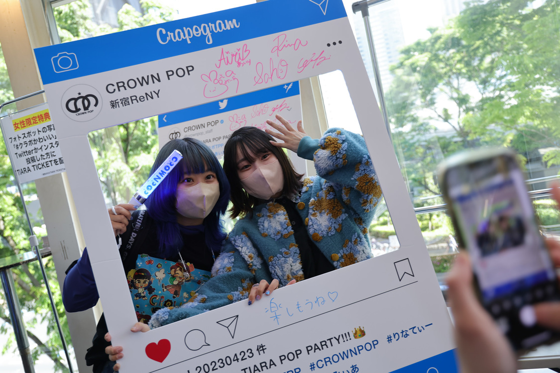 CROWN POP＜TIARA POP PARTY Season1＞新宿ReNY（2023年4月23日）