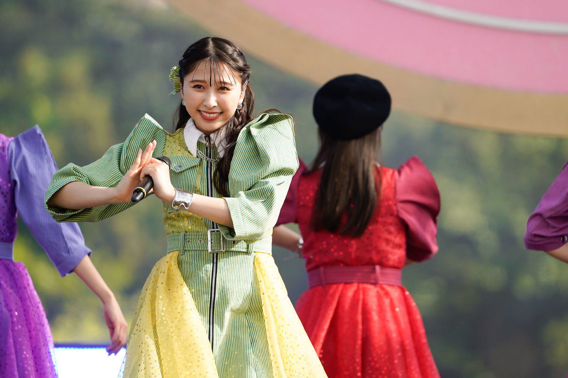 ももいろクローバーZ＜ももクロ春の一大事2023 in 福山市 〜笑顔のチカラ つなげるオモイ〜＞福山通運ローズスタジアム（2023年4月23日／©︎上飯坂一 ©︎小境勝巳）