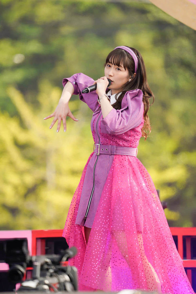 ももいろクローバーZ＜ももクロ春の一大事2023 in 福山市 〜笑顔のチカラ つなげるオモイ〜＞福山通運ローズスタジアム（2023年4月23日／©︎上飯坂一 ©︎小境勝巳）