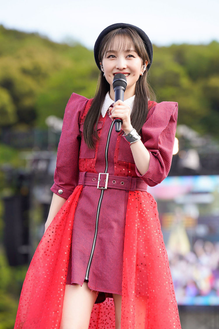 ももいろクローバーZ＜ももクロ春の一大事2023 in 福山市 〜笑顔のチカラ つなげるオモイ〜＞福山通運ローズスタジアム（2023年4月23日／©︎上飯坂一 ©︎小境勝巳）