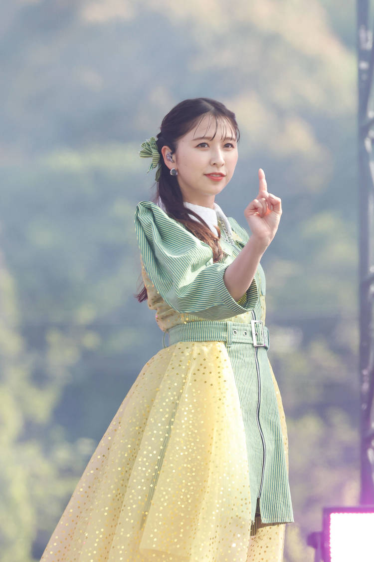 ももいろクローバーZ＜ももクロ春の一大事2023 in 福山市 〜笑顔のチカラ つなげるオモイ〜＞福山通運ローズスタジアム（2023年4月23日／©︎上飯坂一 ©︎小境勝巳）