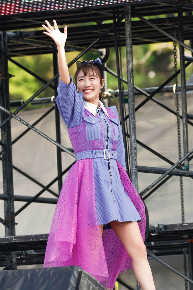 ももいろクローバーZ＜ももクロ春の一大事2023 in 福山市 〜笑顔のチカラ つなげるオモイ〜＞福山通運ローズスタジアム（2023年4月23日／©︎上飯坂一 ©︎小境勝巳）