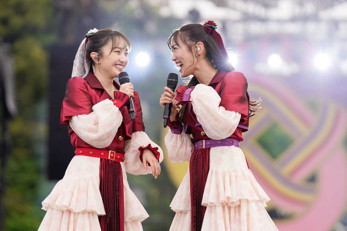 ももいろクローバーZ＜ももクロ春の一大事2023 in 福山市 〜笑顔のチカラ つなげるオモイ〜＞福山通運ローズスタジアム（2023年4月23日／©︎上飯坂一 ©︎小境勝巳）