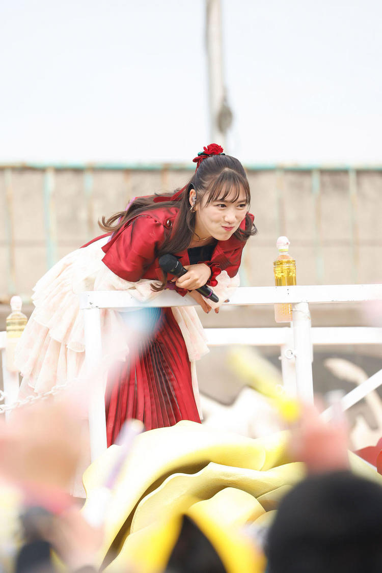 ももいろクローバーZ＜ももクロ春の一大事2023 in 福山市 〜笑顔のチカラ つなげるオモイ〜＞福山通運ローズスタジアム（2023年4月23日／©︎上飯坂一 ©︎小境勝巳）