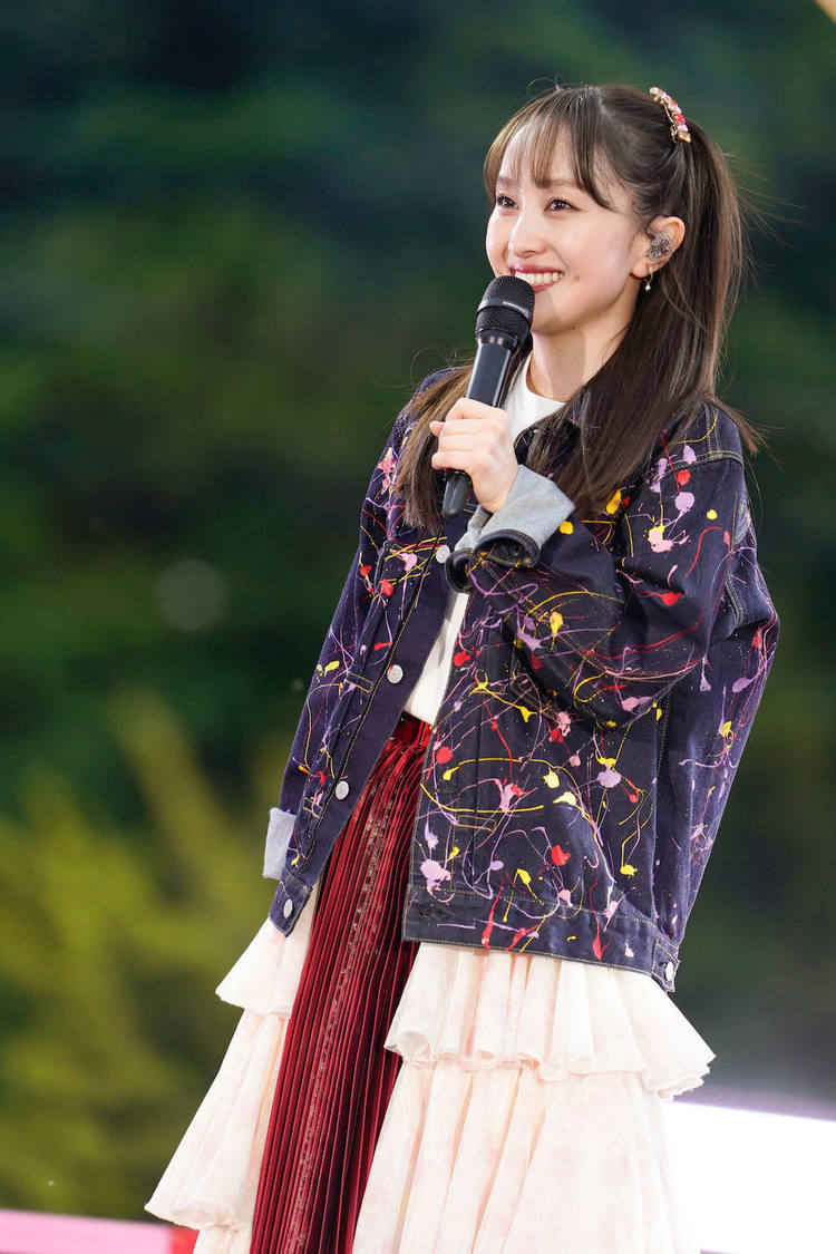 ももいろクローバーZ＜ももクロ春の一大事2023 in 福山市 〜笑顔のチカラ つなげるオモイ〜＞福山通運ローズスタジアム（2023年4月23日／©︎上飯坂一 ©︎小境勝巳）