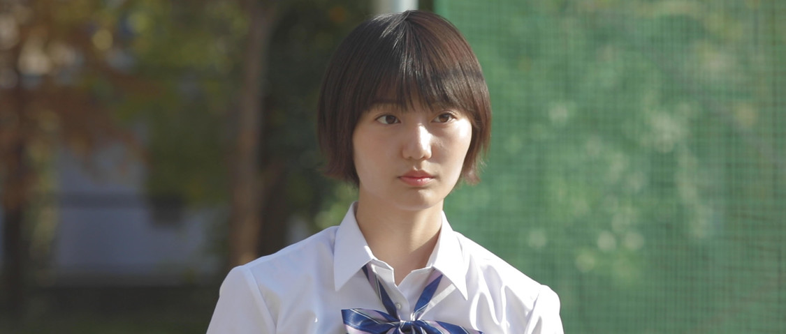 新井愛瞳（アップアップガールズ（仮））｜映画『スリーアウト！-プレイボール篇-』より