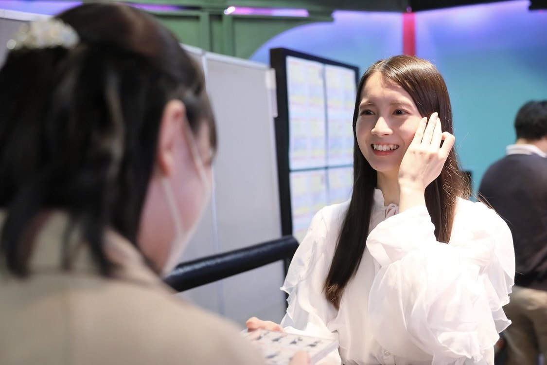 ＜AKB48 61stシングル「どうしても君が好きだ」発売記念【AKB48劇場】CDお渡し会＞AKB48劇場（2023年4月26日／©️AKB48）