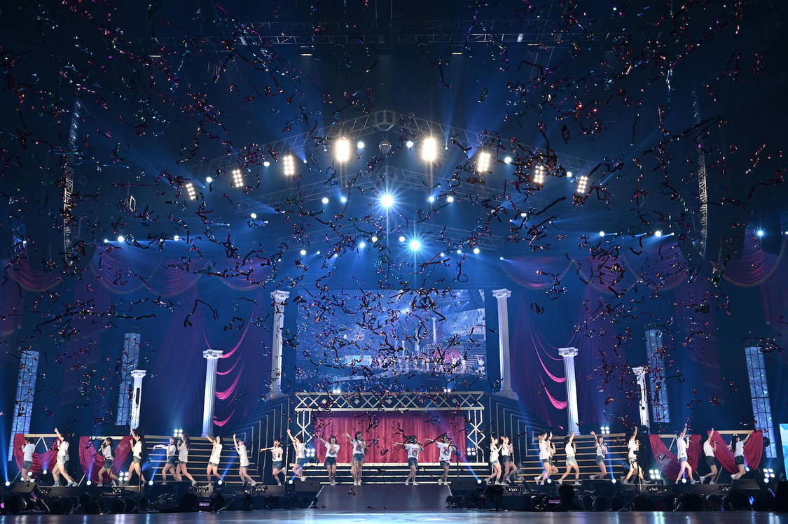 ＜AKB48チーム8 春の総決算祭り 9年間のキセキ 昼の部＞ぴあアリーナMM（2023年4月30日／(C)AKB48）