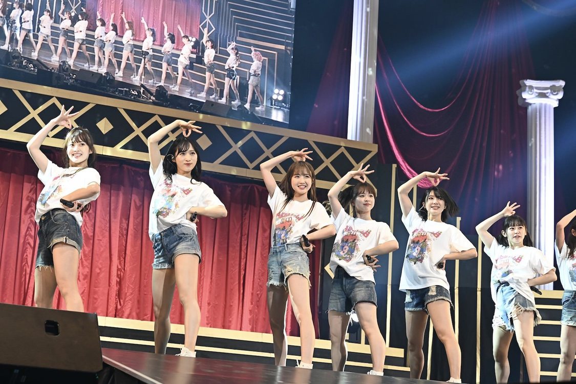 ＜AKB48チーム8 春の総決算祭り 9年間のキセキ 昼の部＞ぴあアリーナMM（2023年4月30日／(C)AKB48）