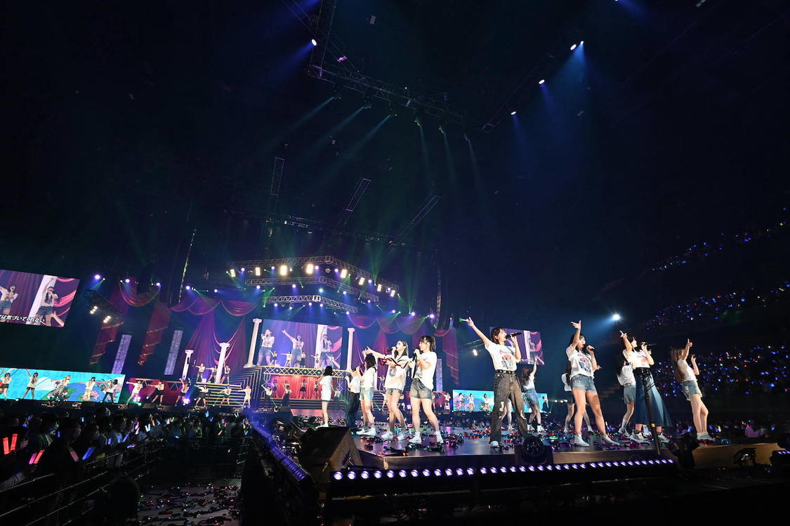 ＜AKB48チーム8 春の総決算祭り 9年間のキセキ 昼の部＞ぴあアリーナMM（2023年4月30日／(C)AKB48）