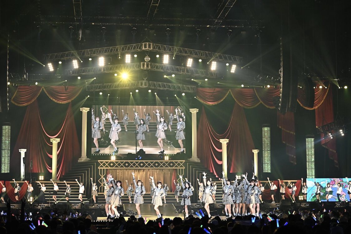 ＜AKB48チーム8 春の総決算祭り 9年間のキセキ 昼の部＞ぴあアリーナMM（2023年4月30日／(C)AKB48）