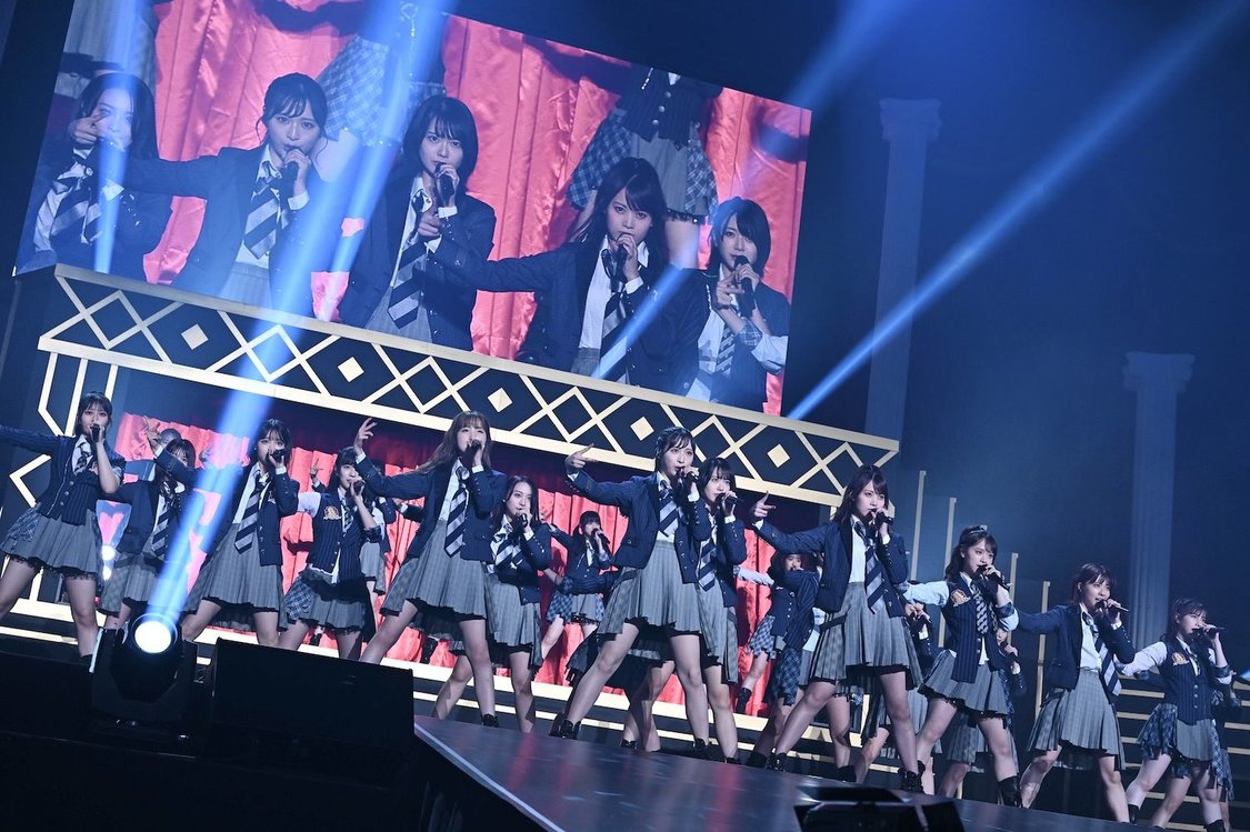 ＜AKB48チーム8 春の総決算祭り 9年間のキセキ 夜の部＞ぴあアリーナMM（2023年4月30日／(C)AKB48）