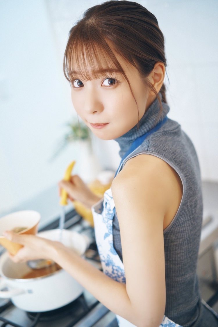 奥ゆい（#2i2）『ヤングガンガン』アザーカット（(c)撮影/岡本武志）