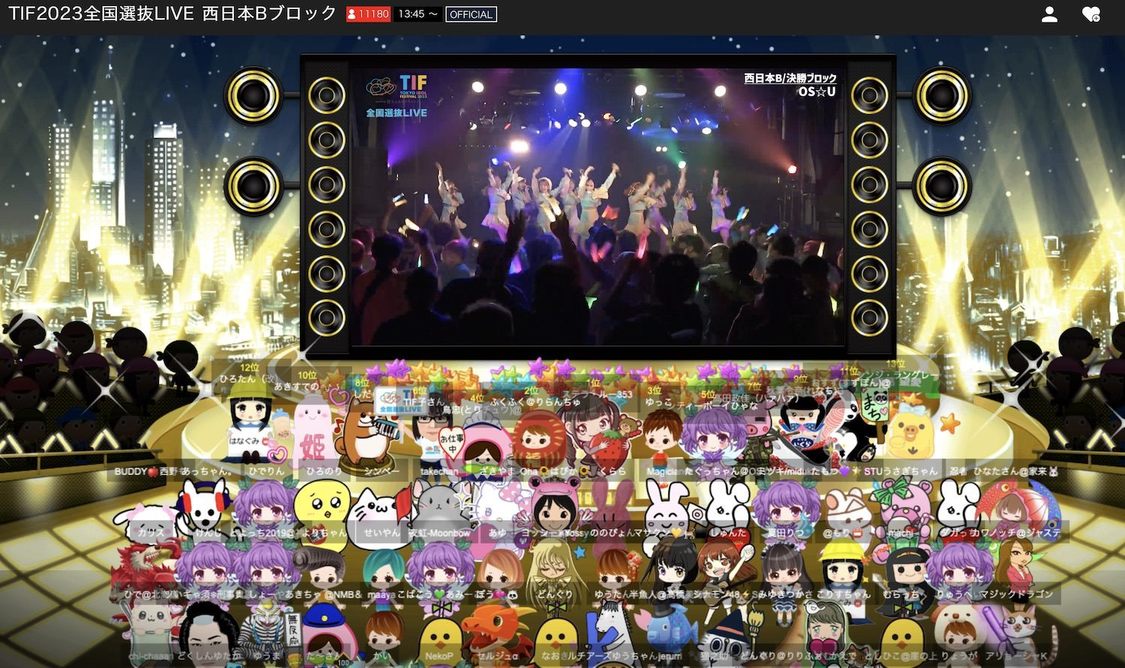 OS☆U＜TIF2023全国選抜LIVE　西日本Bブロック＞（2023年5月4日）