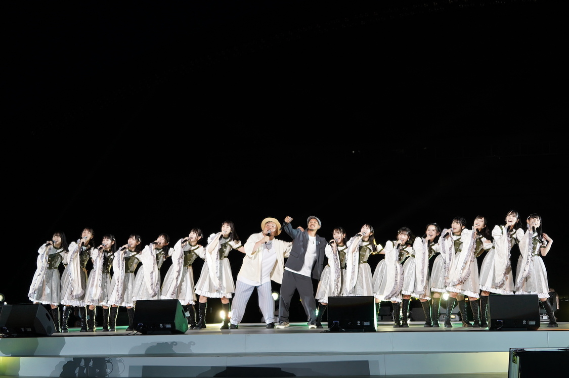 STU48＜＃HIROSHIMAミライバトン＞エディオンスタジアム広島（2023年5月4日／ⒸSTU）