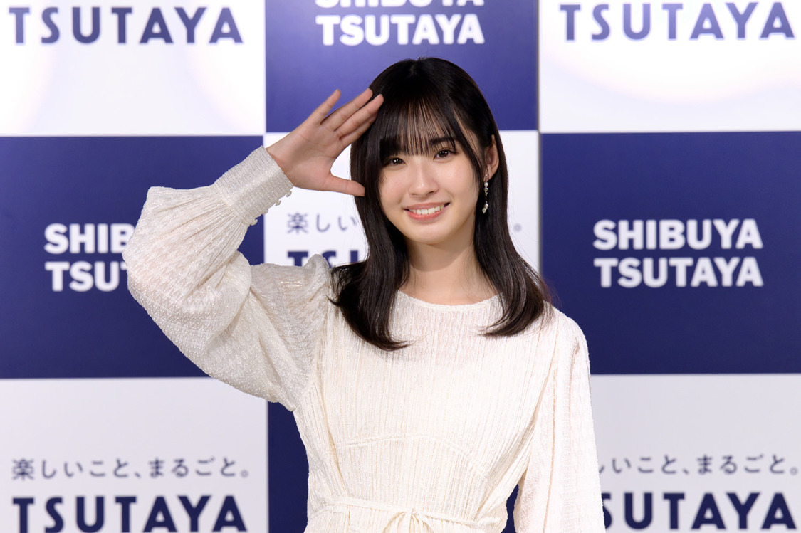 STU48 沖侑果＜1st写真集『遊泳禁⽌』発売記念イベント＞（2023年5月5日／(C)GENKOSHA Co.,Ltd. 2023）
