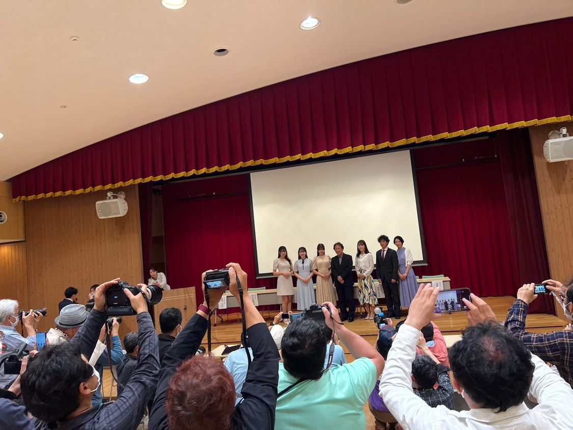 ＜映画『さよならは5月の風のように』制作発表会＞安城市市民交流センター（2023年5月6日）