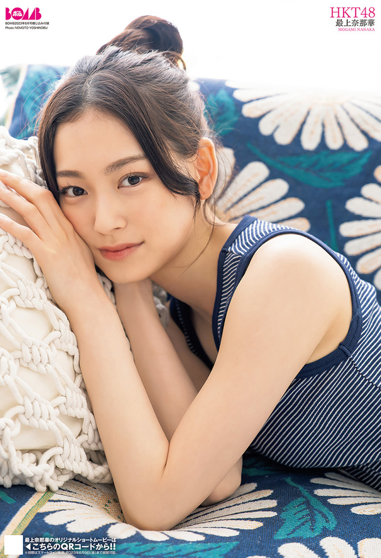 両面ピンナップポスター（最上奈那華（HKT48））