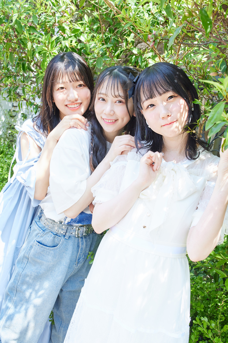 井上ほの花、飯塚麻結、植田ひかる