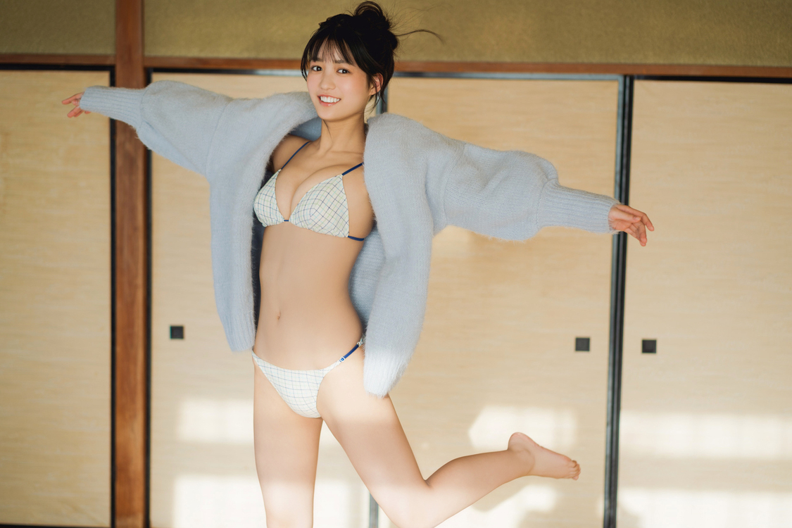 赤間四季（#Mooove!）『週刊プレイボーイ』アザーカット（©️HIROKAZU／週刊プレイボーイ）