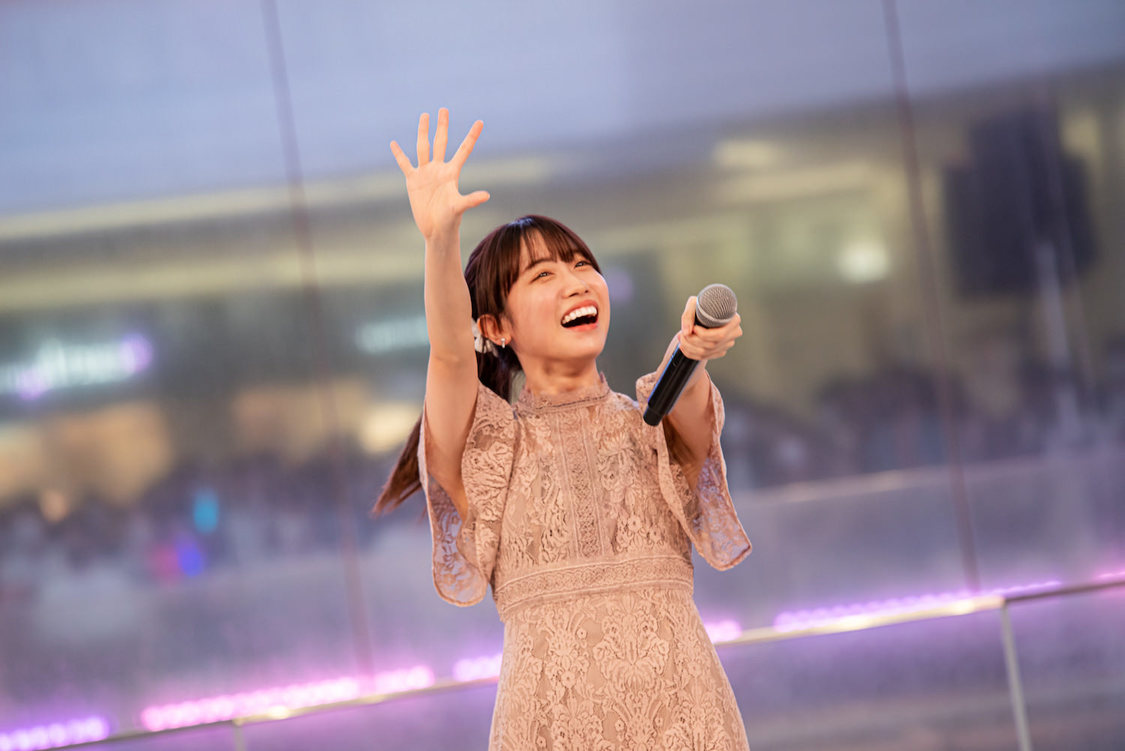 ＜来栖りん「I wish」リリースイベント＞池袋サンシャインシティ噴水広場（2023年5月24日）