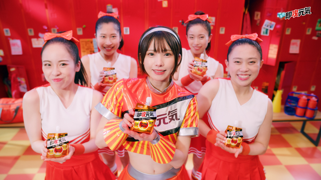 えなこ『即攻元気ゼリー』新WEB-CMシリーズ第2弾