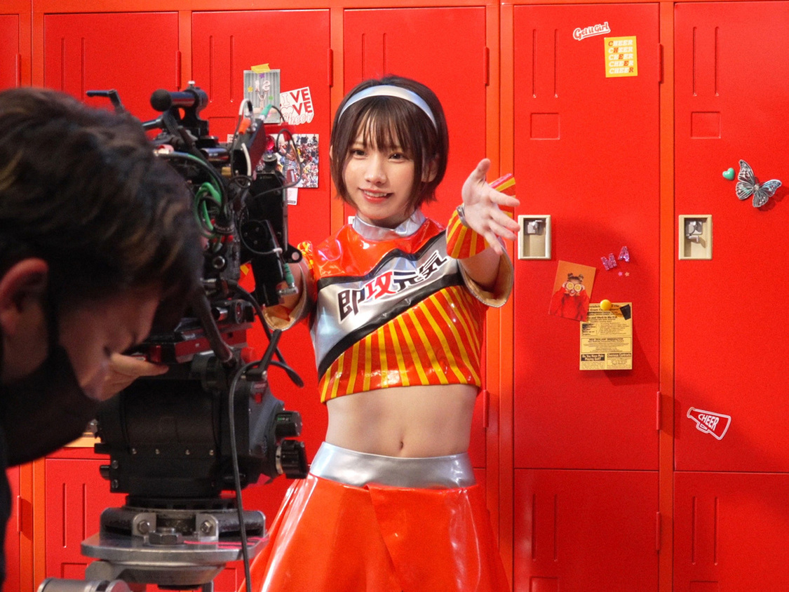 えなこ『即攻元気ゼリー』新WEB-CMシリーズ第2弾メイキング