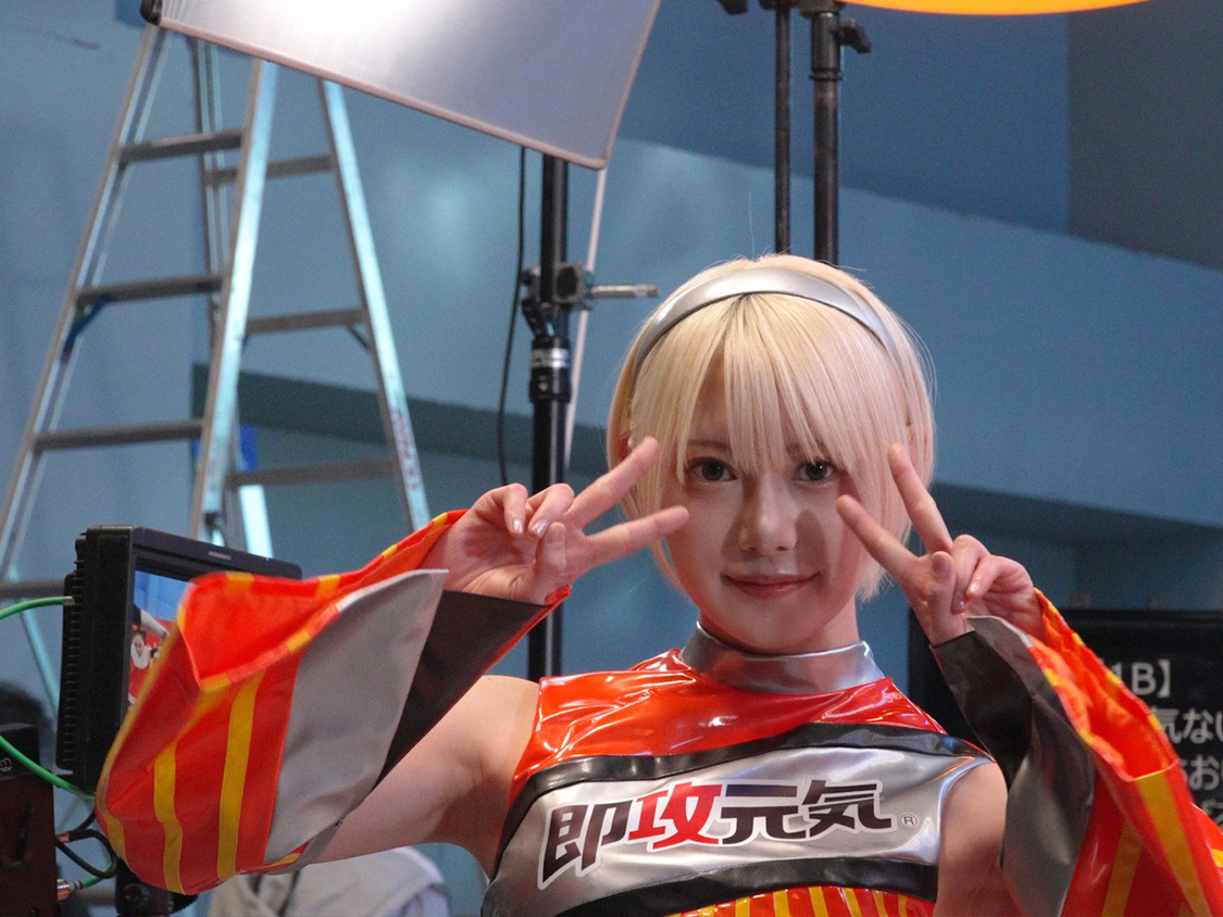 篠崎こころ『即攻元気ゼリー』新WEB-CMシリーズ第2弾メイキング