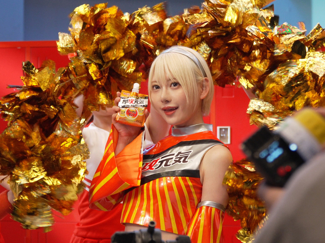 篠崎こころ『即攻元気ゼリー』新WEB-CMシリーズ第2弾メイキング