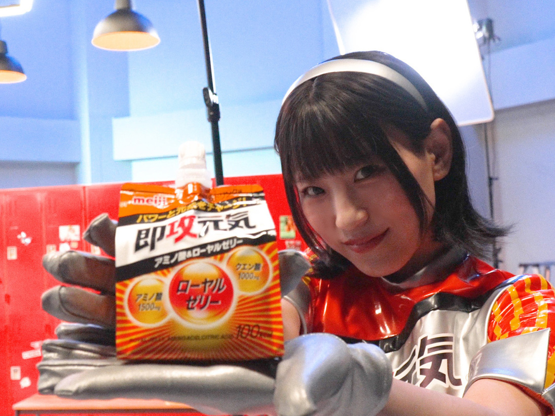 つんこ『即攻元気ゼリー』新WEB-CMシリーズ第2弾メイキング