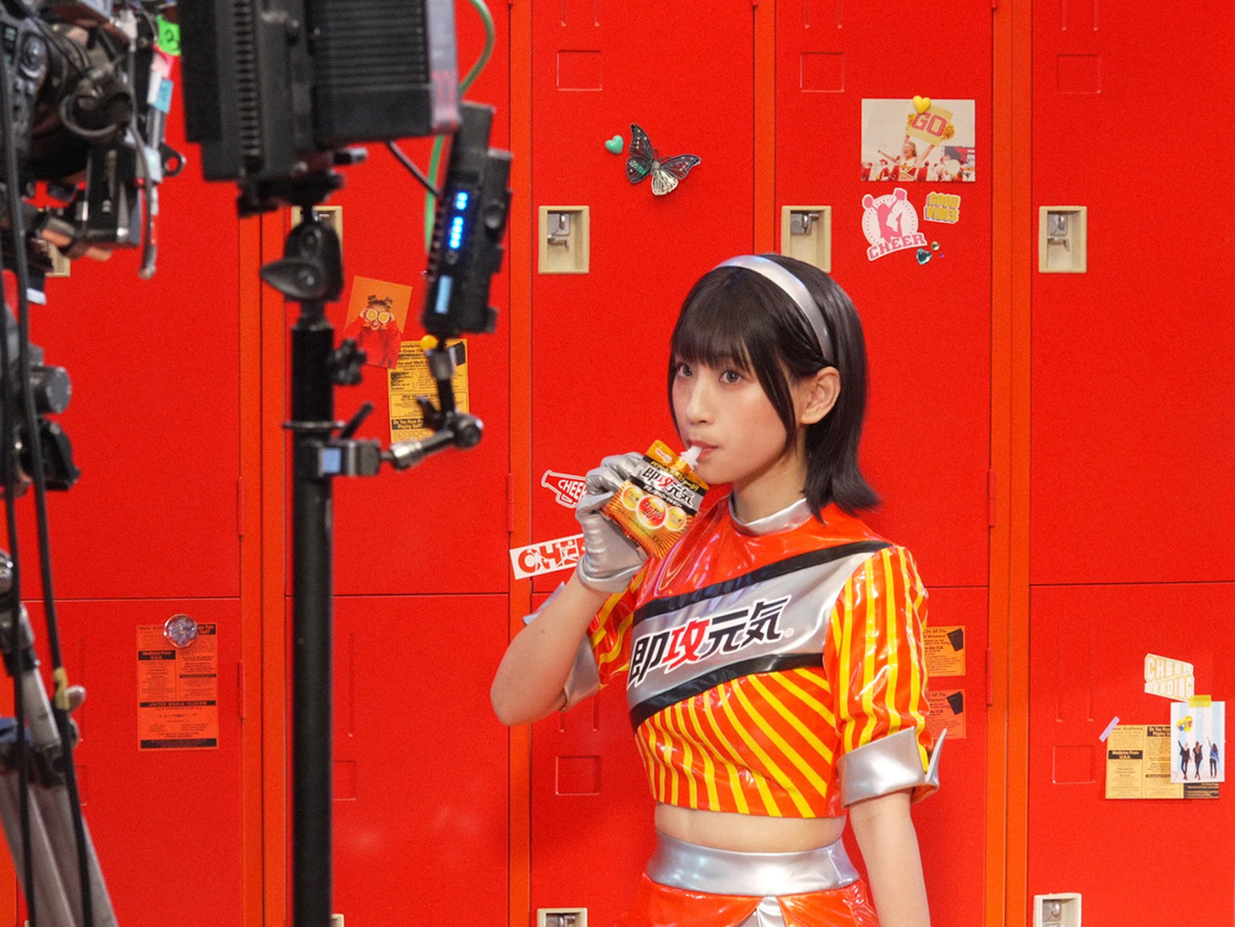 つんこ『即攻元気ゼリー』新WEB-CMシリーズ第2弾メイキング